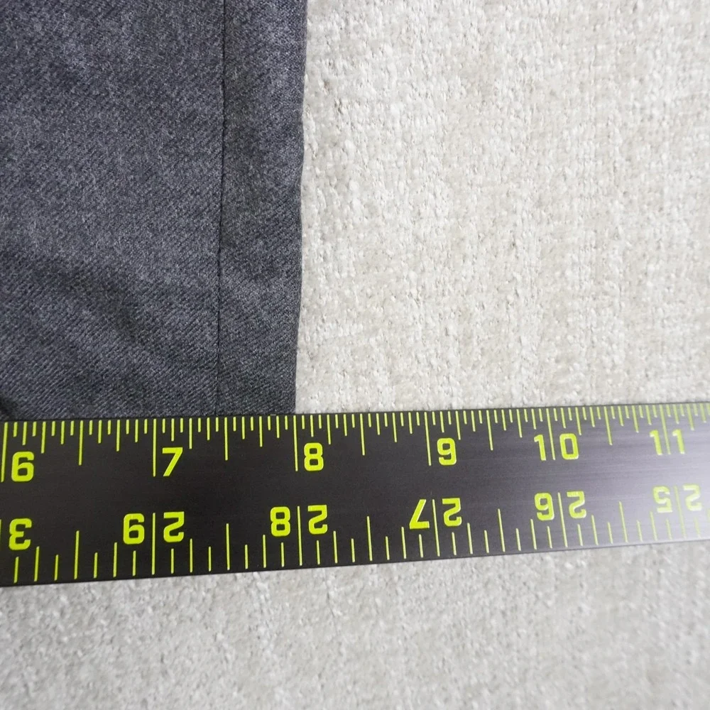 LRL Ralph Lauren Dress Pants Mens 36x32 Gray Pleated High Waist Rise Wool